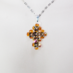 Pendant 40cm - Pualani-Silver Chain - Pendant 40cm - Laiton argenté